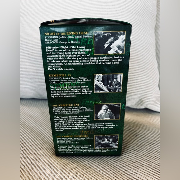 New😱Madacy Entertainment Inc. 1998 Collector’s Choice Horror Classics VHS - Picture 3 of 6